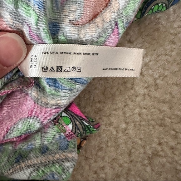 EUC Women’s Sleeveless Paisley Print Lilka Dress! - Picture 8 of 8